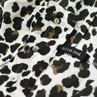 mizuiro ind [ミズイロ インド] animal print hood P/O [3-230142] アニマルプリントフードパーカー・フード・アニマル・長袖・ワイドシルエット・LADY'S [2026AW]