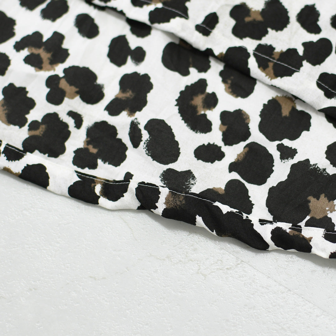 mizuiro ind [ミズイロ インド] animal print hood P/O [3-230142] アニマルプリントフードパーカー・フード・アニマル・長袖・ワイドシルエット・LADY'S [2026AW]
