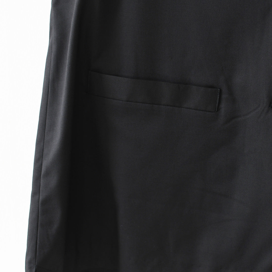 mizuiro ind [ミズイロ インド] deep V neck wide vest [3-230144] ディープ Ｖネック ワイド ベスト・LADY'S [2026AW]