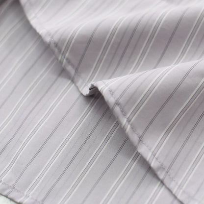 mizuiro ind [ミズイロ インド] stripe box cut shirt [3-230145] ストライプ ボックス カットシャツ・レギュラーカラー・ワイドシルエット・ゆったりシルエット・LADY'S [2026AW]