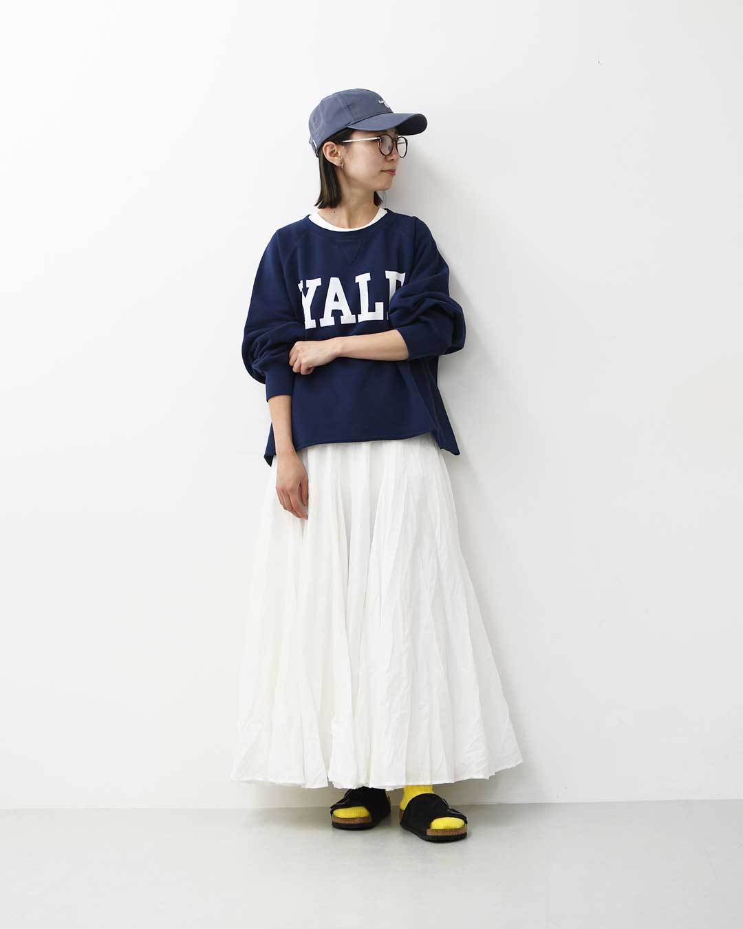 mizuiro ind [ミズイロ インド] volume flare SK [3-260010] ボリュームフレアスカート・フレアスカート・ロングスカート・コットン・LADY'S [2026AW]