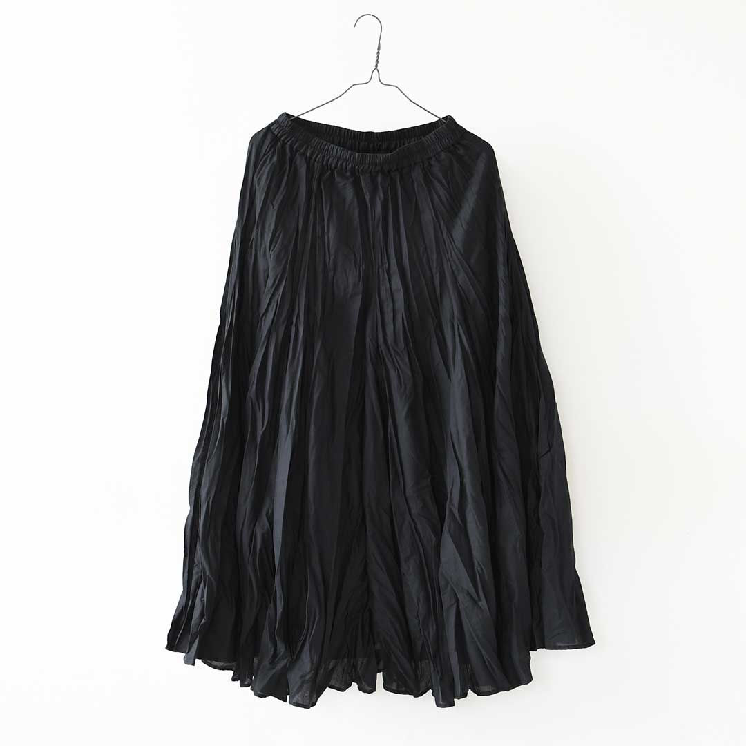 mizuiro ind [ミズイロ インド] volume flare SK [3-260010] ボリュームフレアスカート・フレアスカート・ロングスカート・コットン・LADY'S [2026AW]