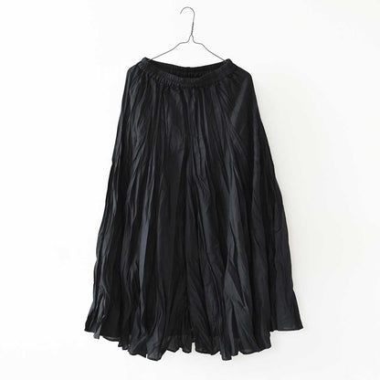 mizuiro ind [ミズイロ インド] volume flare SK [3-260010] ボリュームフレアスカート・フレアスカート・ロングスカート・コットン・LADY'S [2026AW]