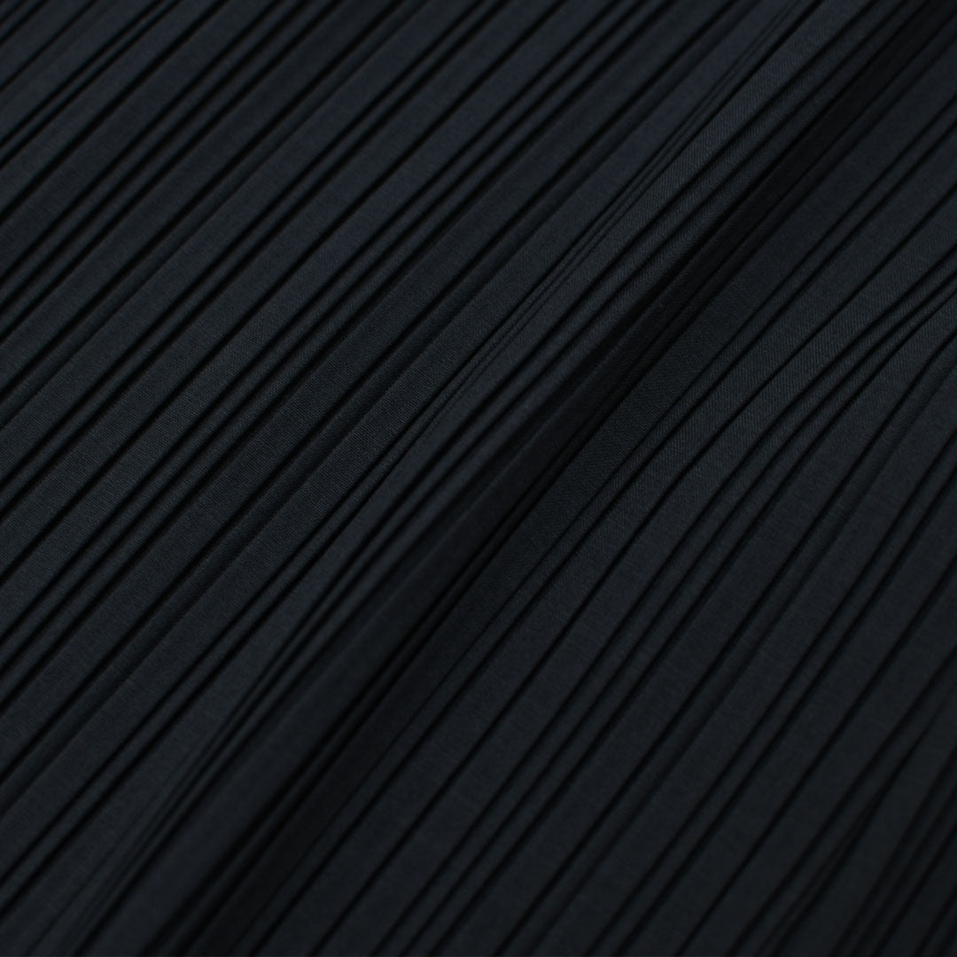 mizuiro ind [ミズイロ インド] pleats tight SK [3-260067] プリーツスカート・スカート・タイトスカート・細プリーツ・ミディ丈・LADY'S [2025AW]