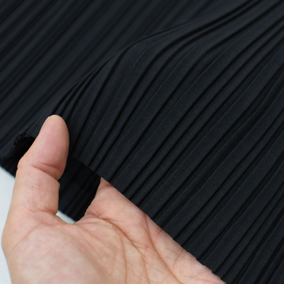 mizuiro ind [ミズイロ インド] pleats tight SK [3-260067] プリーツスカート・スカート・タイトスカート・細プリーツ・ミディ丈・LADY'S [2025AW]