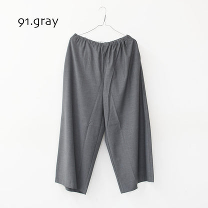 mizuiro ind [ミズイロ インド] T/R wide easy PT [3-260069] T/Rワイドイージーパンツ・ワイドパンツ・イージーパンツ・ルーズシルエット・LADY'S [2025AW]