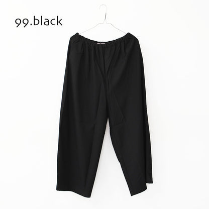 mizuiro ind [ミズイロ インド] T/R wide easy PT [3-260069] T/Rワイドイージーパンツ・ワイドパンツ・イージーパンツ・ルーズシルエット・LADY'S [2025AW]