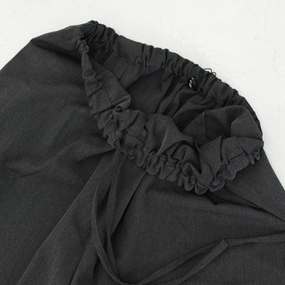 mizuiro ind [ミズイロ インド] T/R wide easy PT [3-260069] T/Rワイドイージーパンツ・ワイドパンツ・イージーパンツ・ルーズシルエット・LADY'S [2025AW]