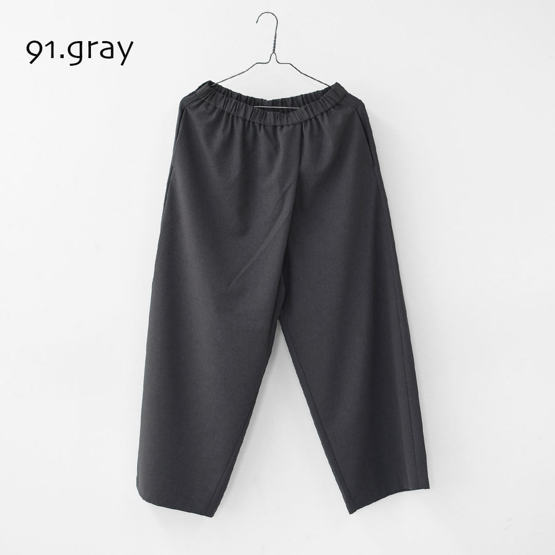 mizuiro ind [ミズイロ インド] wrap like easy PT [3-260070] ラップライクイージーパンツ [2025AW]