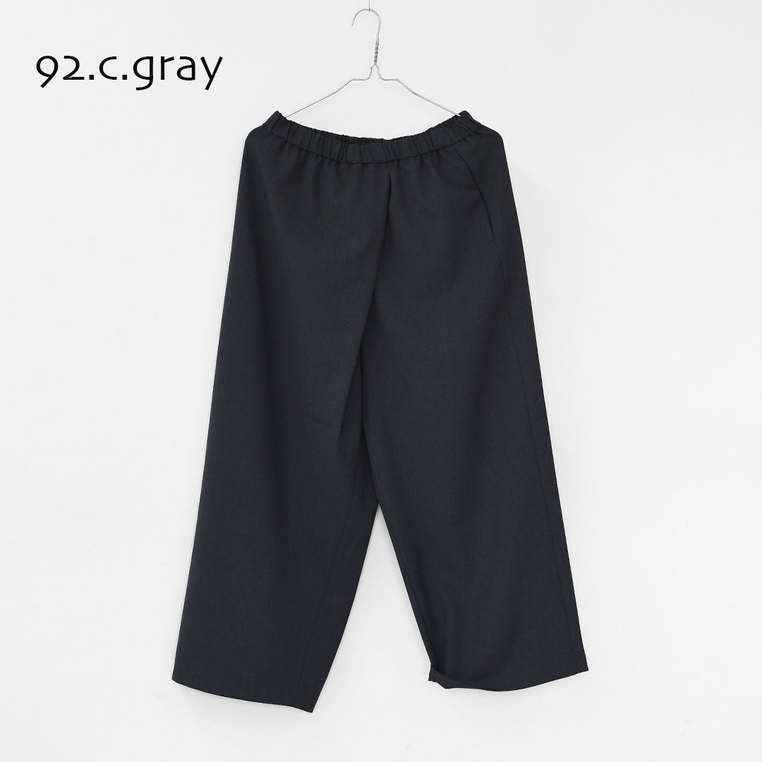 mizuiro ind [ミズイロ インド] wrap like easy PT [3-260070] ラップライクイージーパンツ [2025AW]