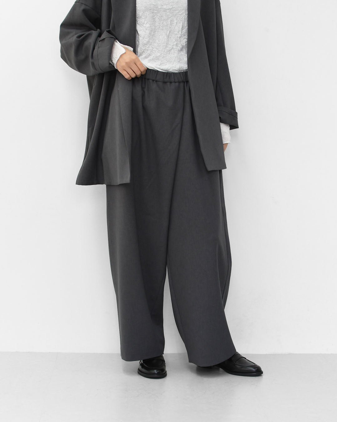 mizuiro ind [ミズイロ インド] wrap like easy PT [3-260070] ラップライクイージーパンツ [2025AW]