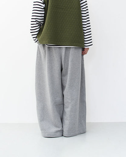 mizuiro ind [ミズイロ インド] sweat wide easy PT [3-260073] スウェットワイドイージーパンツ・イージーパンツ・スウェットパンツ・ワイドパンツ・カジュアル・LADY'S [2025AW]