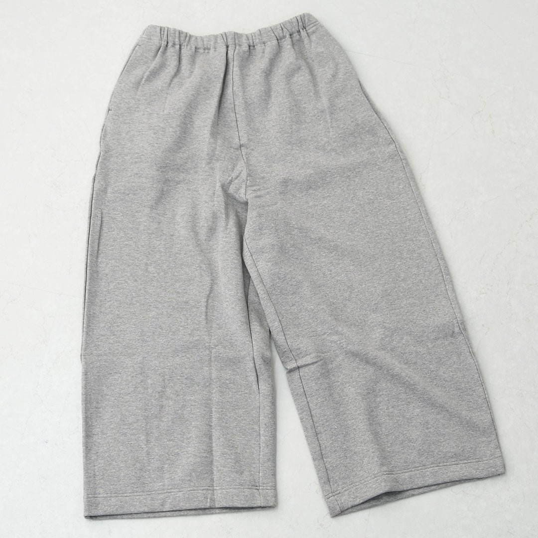 mizuiro ind [ミズイロ インド] sweat wide easy PT [3-260073] スウェットワイドイージーパンツ・イージーパンツ・スウェットパンツ・ワイドパンツ・カジュアル・LADY'S [2025AW]