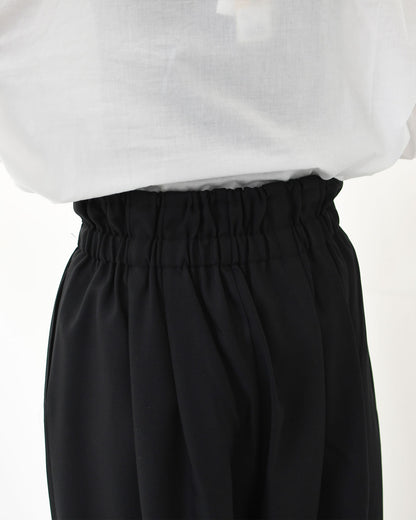 mizuiro ind [ミズイロ インド] high waist tuck PT [3-260077] ハイウエストタックパンツ [2025AW]