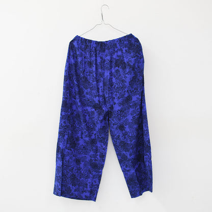 mizuiro ind [ミズイロ インド] print easy PT [3-260079] プリントイージーパンツ・プリントパンツ・ワイドパンツ・ルーズシルエット・LADY'S [2025AW]