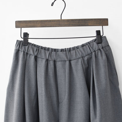 mizuiro ind [ミズイロ インド] wide tuck PT [3-260082] ワイドタックパンツ [2025AW]