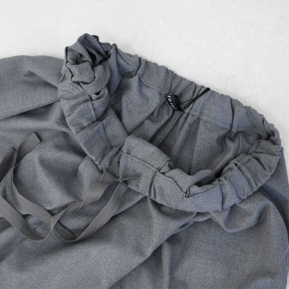 mizuiro ind [ミズイロ インド] wide tuck PT [3-260082] ワイドタックパンツ [2025AW]