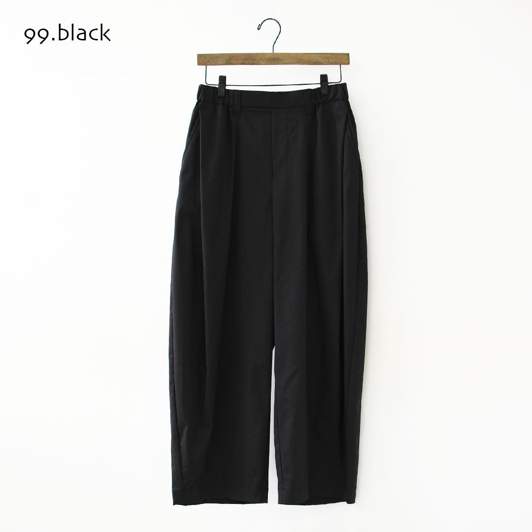 mizuiro ind [ミズイロ インド] deep tuck PT [3-260105] ディープ タック パンツ・LADY'S [2026AW]