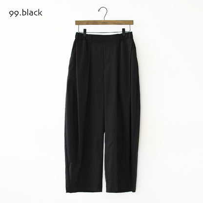mizuiro ind [ミズイロ インド] deep tuck PT [3-260105] ディープ タック パンツ・LADY'S [2026AW]