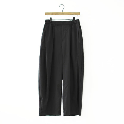 mizuiro ind [ミズイロ インド] deep tuck PT [3-260105] ディープ タック パンツ・ワイドシルエット・テーパードシルエット・クロップド丈・LADY'S [2026AW]