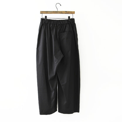 mizuiro ind [ミズイロ インド] deep tuck PT [3-260105] ディープ タック パンツ・ワイドシルエット・テーパードシルエット・クロップド丈・LADY'S [2026AW]