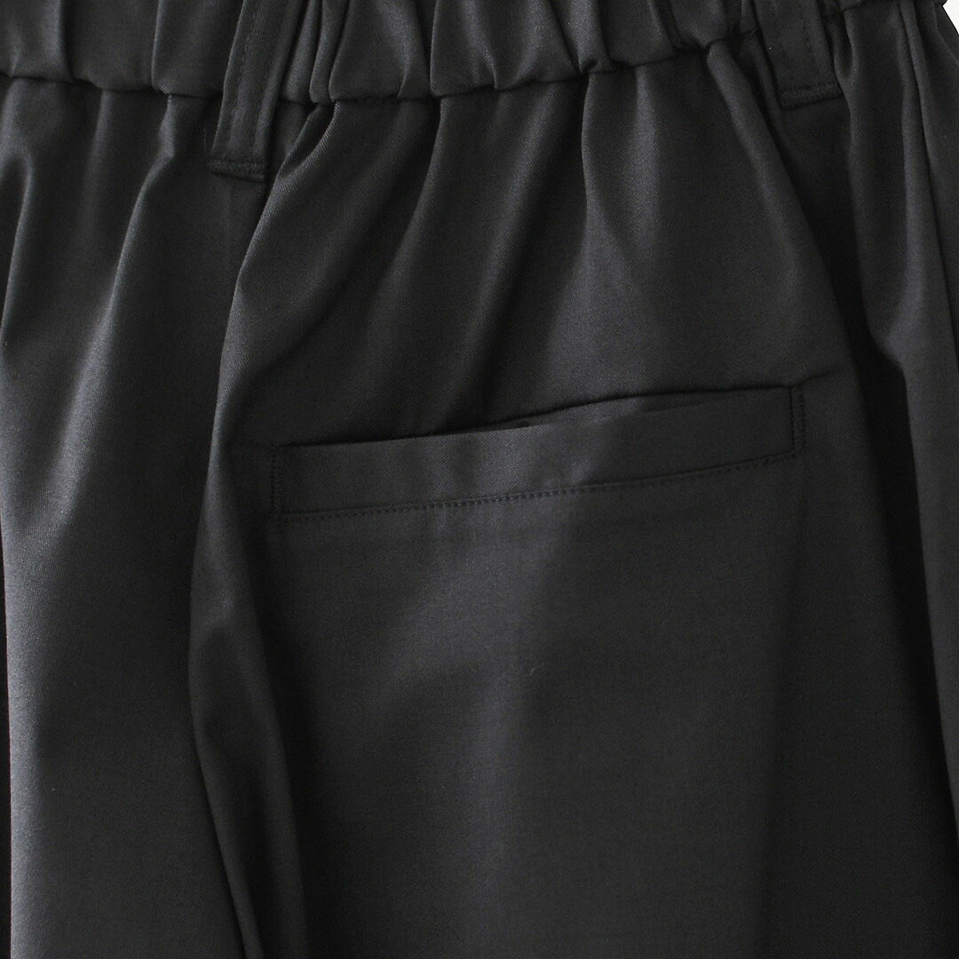 mizuiro ind [ミズイロ インド] deep tuck PT [3-260105] ディープ タック パンツ・ワイドシルエット・テーパードシルエット・クロップド丈・LADY'S [2026AW]