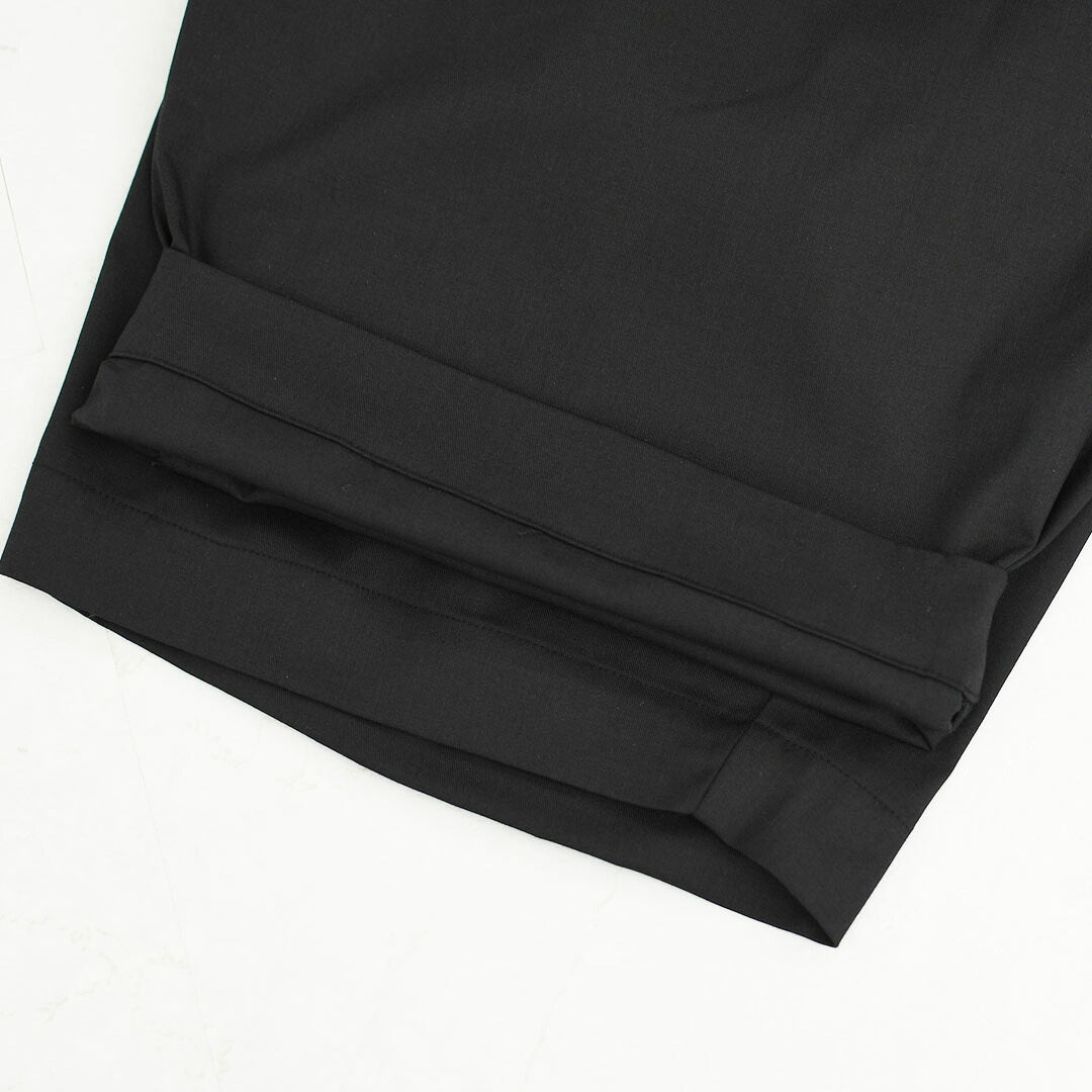 mizuiro ind [ミズイロ インド] deep tuck PT [3-260105] ディープ タック パンツ・ワイドシルエット・テーパードシルエット・クロップド丈・LADY'S [2026AW]