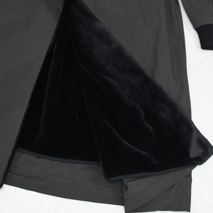 mizuiro ind [ミズイロ インド] back boa coat [3-270052] バックボアコート・コート・アウター・中ボア・あったかコート・LADY'S [2025AW]