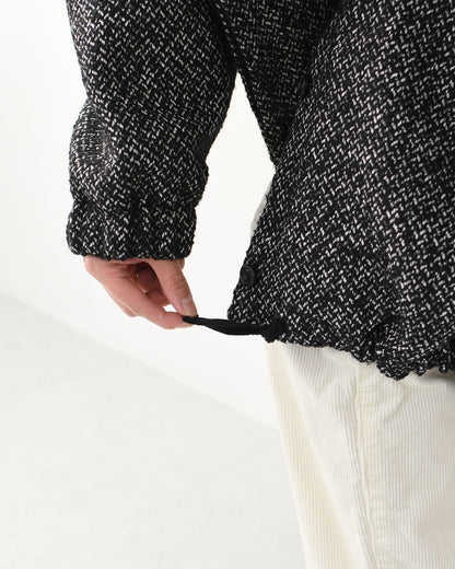 mizuiro ind [ミズイロ インド] wool blend hooded CT [3-270058] ウールブレンドフードコート・LADY'S [2025AW]