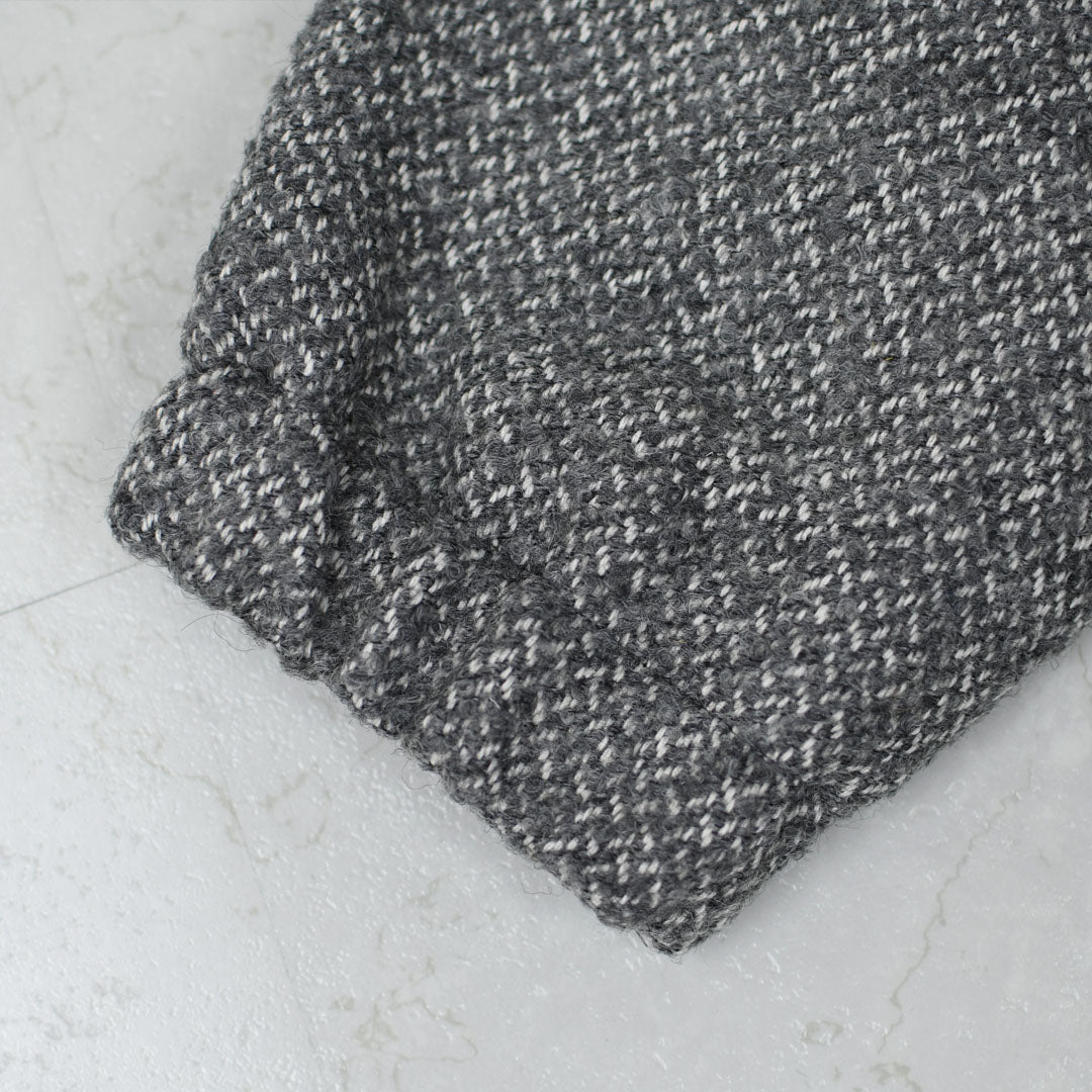 mizuiro ind [ミズイロ インド] wool blend hooded CT [3-270058] ウールブレンドフードコート・LADY'S [2025AW]