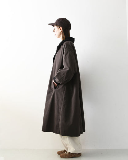 mizuiro ind [ミズイロ インド] back boa coat [3-270071] バック ボア コート・アウター・LADY'S [2026AW]