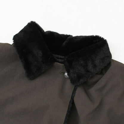 mizuiro ind [ミズイロ インド] back boa coat [3-270071] バック ボア コート・アウター・LADY'S [2026AW]