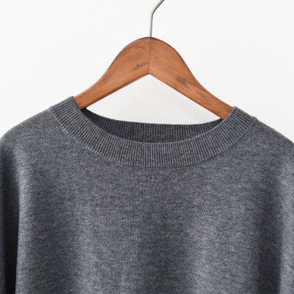 mizuiro ind [ミズイロ インド] cocoon wide vest [4-220104] コクーンワイドベスト・ベスト・Vネックベスト・ニットベスト・LADY'S [2025AW]