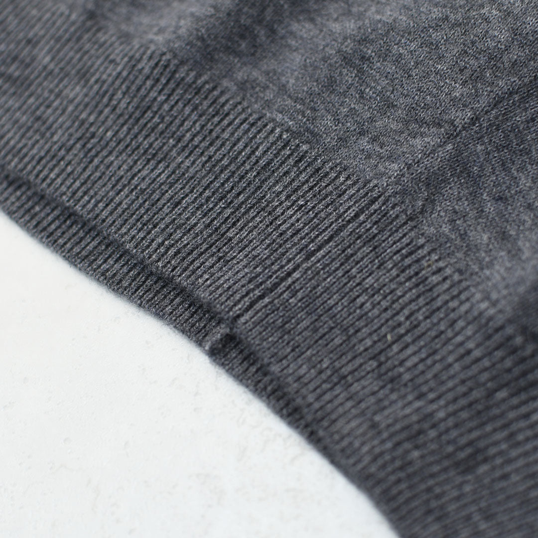 mizuiro ind [ミズイロ インド] cocoon wide vest [4-220104] コクーンワイドベスト・ベスト・Vネックベスト・ニットベスト・LADY'S [2025AW]