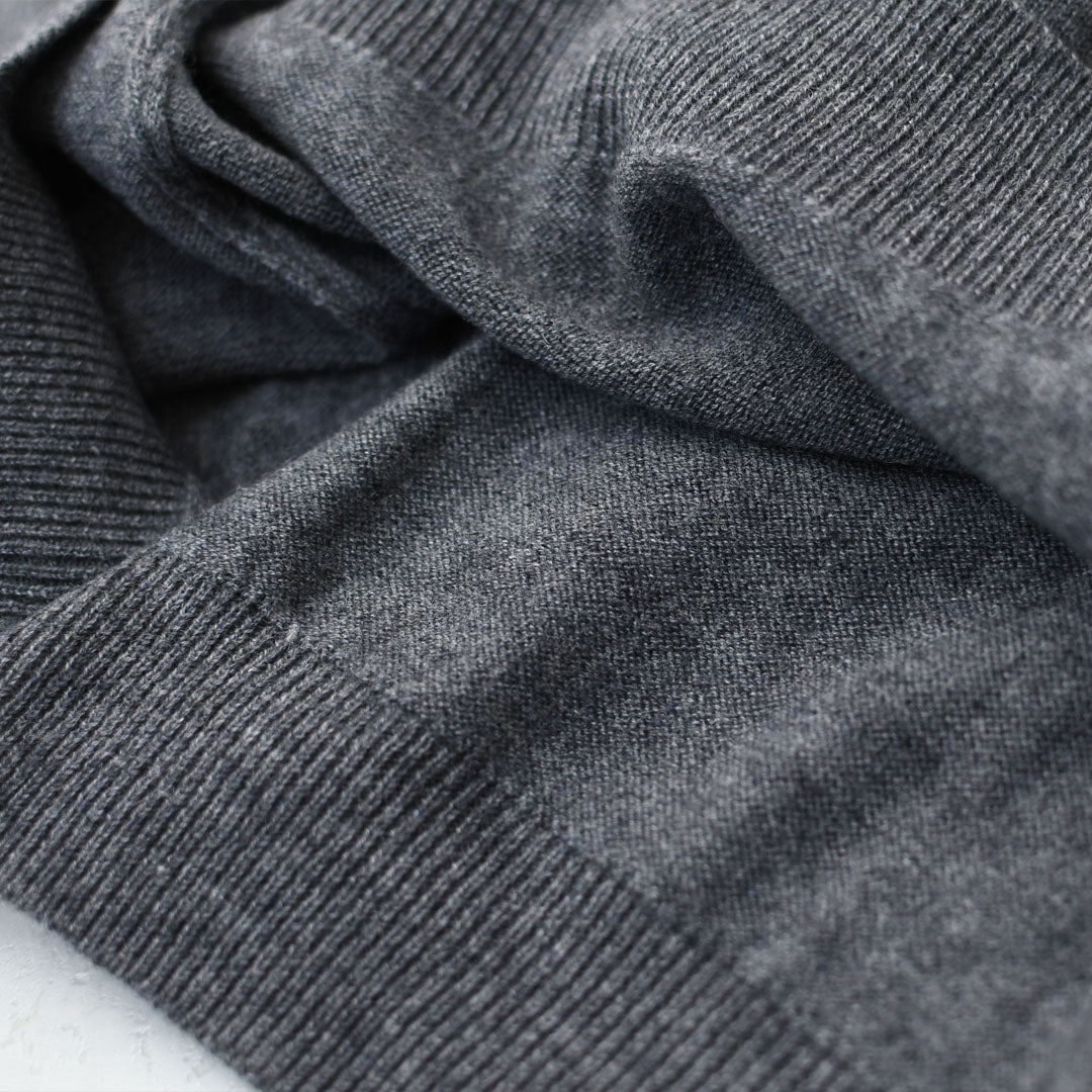 mizuiro ind [ミズイロ インド] cocoon wide vest [4-220104] コクーンワイドベスト・ベスト・Vネックベスト・ニットベスト・LADY'S [2025AW]