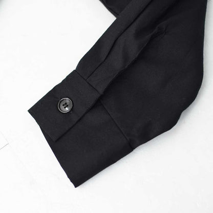 mizuiro ind [ミズイロ インド] washer collar shirt [4-230057] ワッシャーカラーシャツ・コットンシャツ・ワッシャー加工・カジュアル・きれいめ・長袖・LADY'S[2026ss]