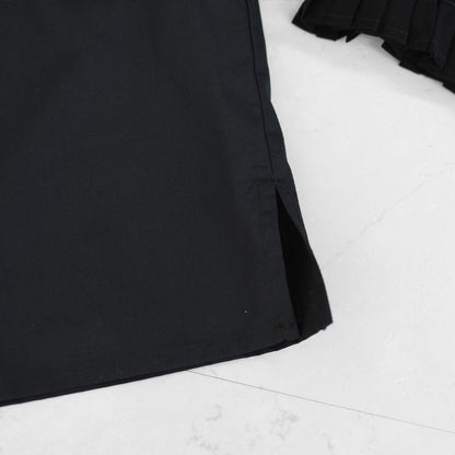 mizuiro ind [ミズイロ インド] pleats collar shirt [4-230066] プリーツカラーシャツ・LADY'S[2026ss]