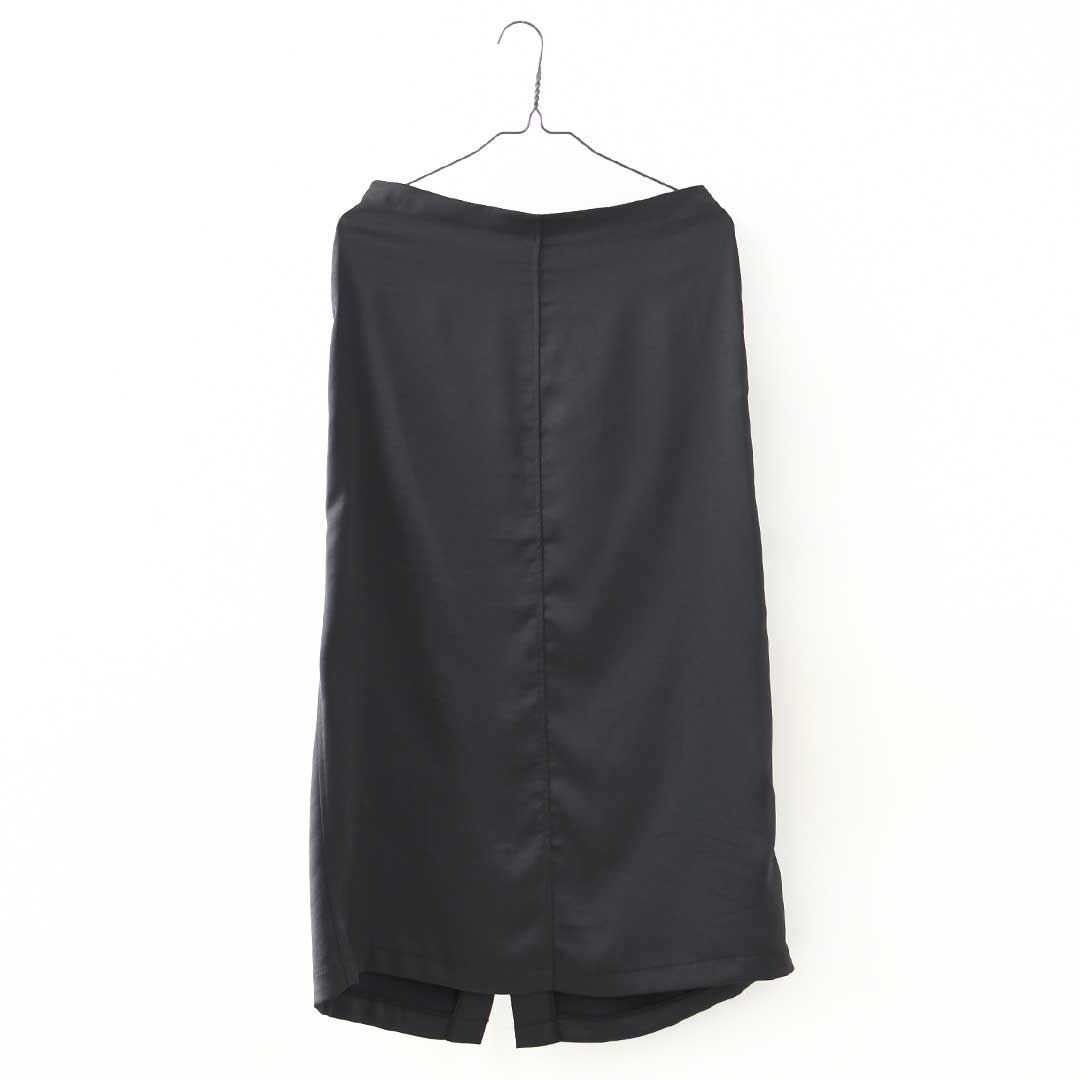 mizuiro ind [ミズイロ インド] painter tight SK [4-260065] ペインタータイトスカート・タイトスカート・サテンスカート・スカート・LADY'S[2026ss]