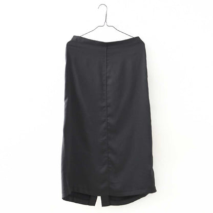 mizuiro ind [ミズイロ インド] painter tight SK [4-260065] ペインタータイトスカート・タイトスカート・サテンスカート・スカート・LADY'S[2026ss]