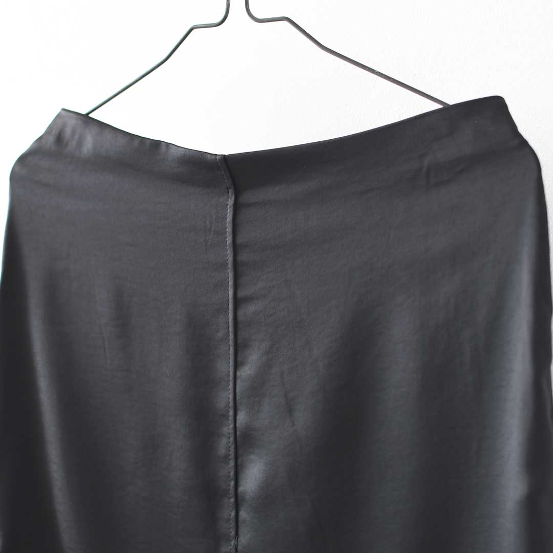 mizuiro ind [ミズイロ インド] painter tight SK [4-260065] ペインタータイトスカート・タイトスカート・サテンスカート・スカート・LADY'S[2026ss]