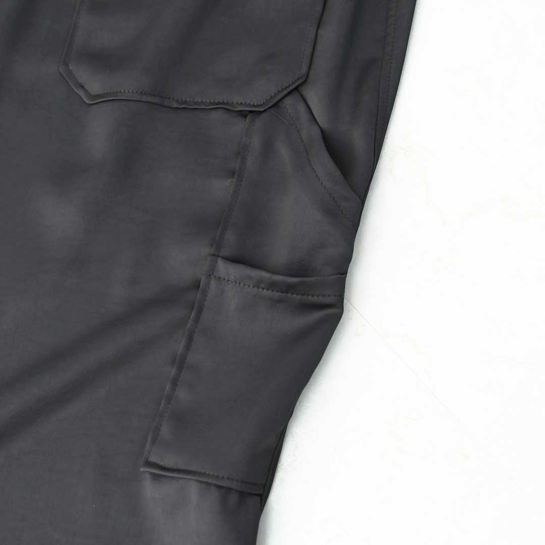 mizuiro ind [ミズイロ インド] painter tight SK [4-260065] ペインタータイトスカート・タイトスカート・サテンスカート・スカート・LADY'S[2026ss]