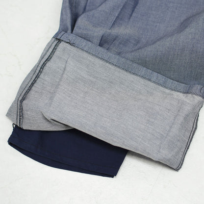 MIDIUMISOLID [ミディウミソリッド]SHEER DENIM EASY PT[1-162208] シアーデニムイージーパンツ・イージーパンツ・シアーデニム・リラックスシルエット・ウエストゴム・薄手デニム・LADY'S [2026SS]