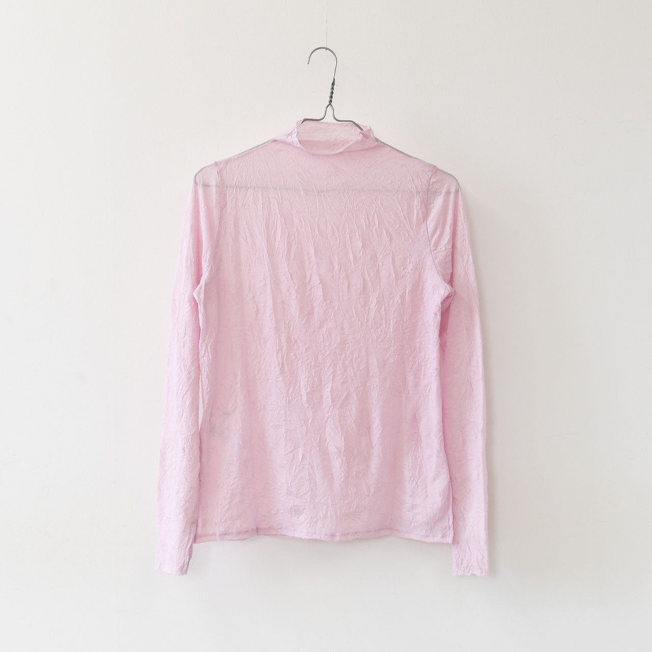 MIDIUMISOLID [ミディウミソリッド] sheer velour rib tops [3-11207252] シアーベロアリブトップス [2025AW]