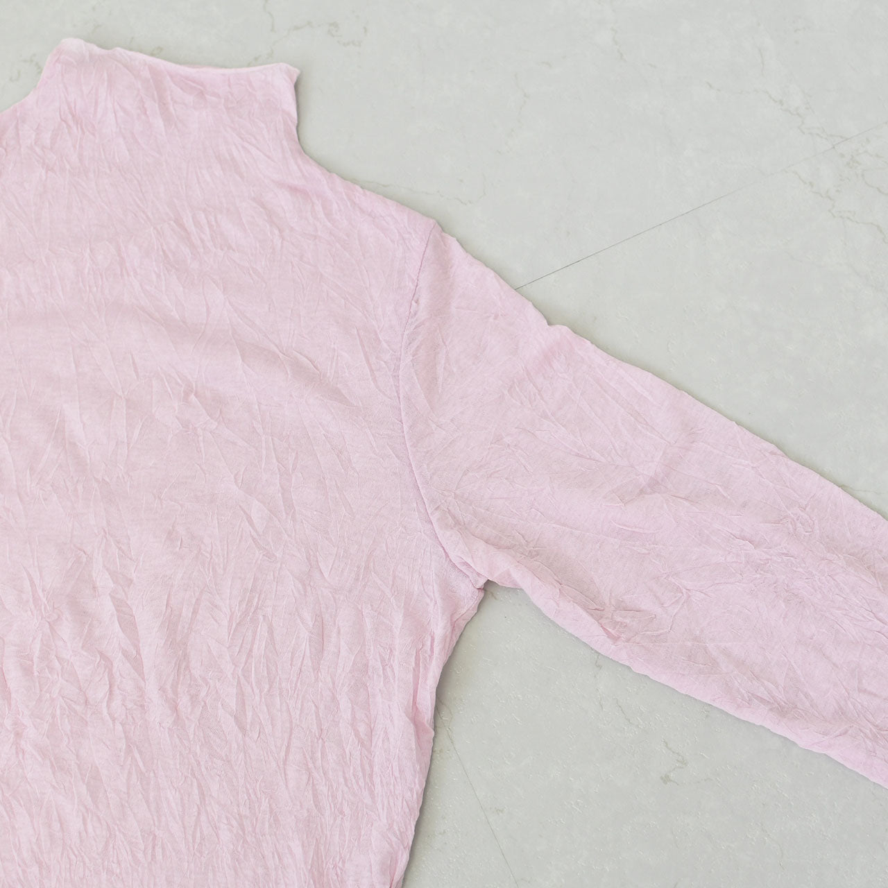 MIDIUMISOLID [ミディウミソリッド] sheer velour rib tops [3-11207252] シアーベロアリブトップス [2025AW]