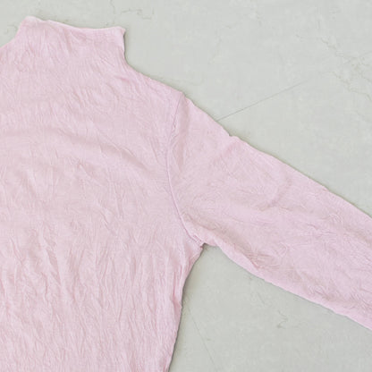 MIDIUMISOLID [ミディウミソリッド] sheer velour rib tops [3-11207252] シアーベロアリブトップス [2025AW]