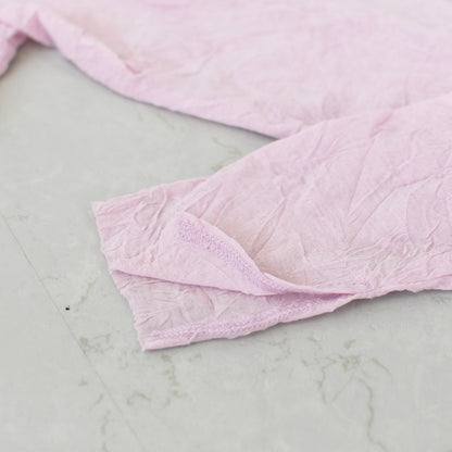 MIDIUMISOLID [ミディウミソリッド] sheer velour rib tops [3-11207252] シアーベロアリブトップス [2025AW]