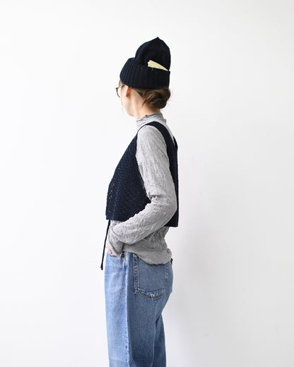 MIDIUMISOLID [ミディウミソリッド] sheer high neck inner [3-11207261] シアーハイネックインナー・シアートップス・ボトルネック・長袖・シアー素材・LADY'S  [2026SS]