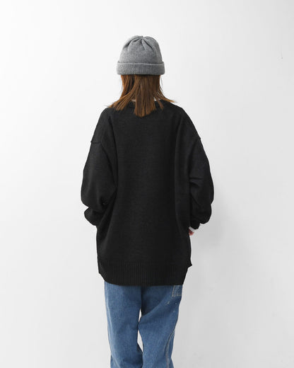 MIDIUMISOLID [ミディウミソリッド] washi/wool PO [3-125004] 和紙ウールプルオーバー [2025AW]