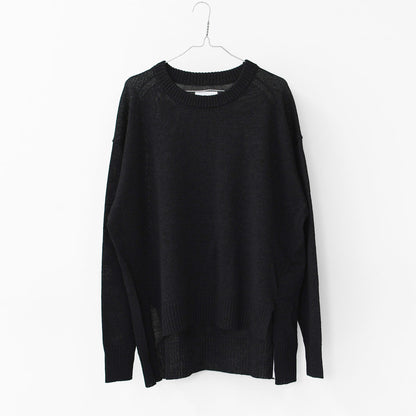 MIDIUMISOLID [ミディウミソリッド] washi/wool PO [3-125004] 和紙ウールプルオーバー [2025AW]