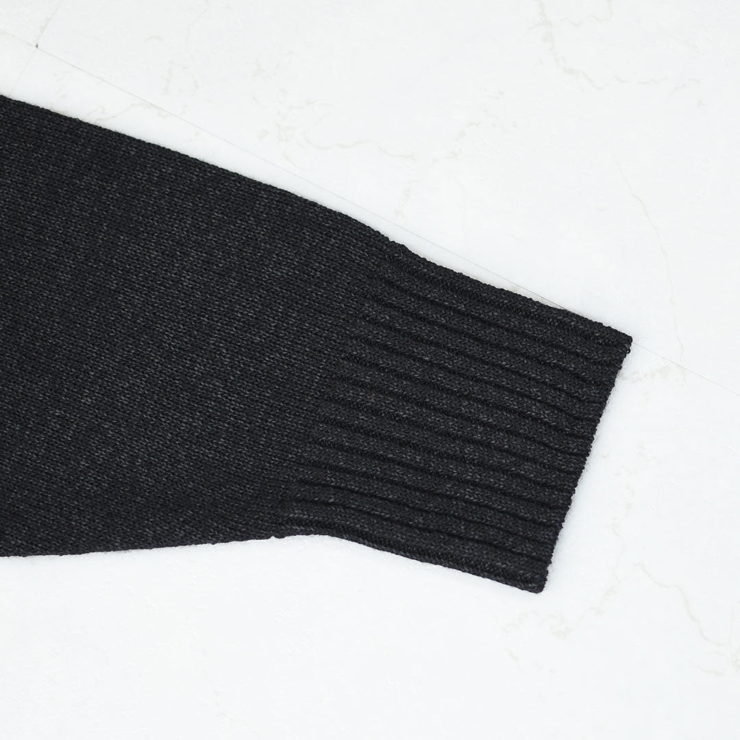 MIDIUMISOLID [ミディウミソリッド] washi/wool PO [3-125004] 和紙ウールプルオーバー [2025AW]